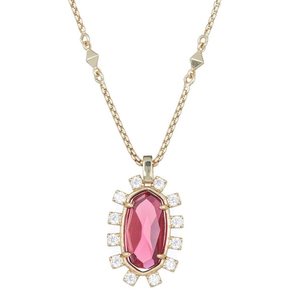 Kendra Scott Jewelry - ✨🆕✨ Kendra Scott Brett pendant clear pink